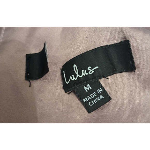 Lulu's Dress Size Medium Purple Promise of Love Sage Brush Flutter Sleeve Maxi - Picture 9 of 9